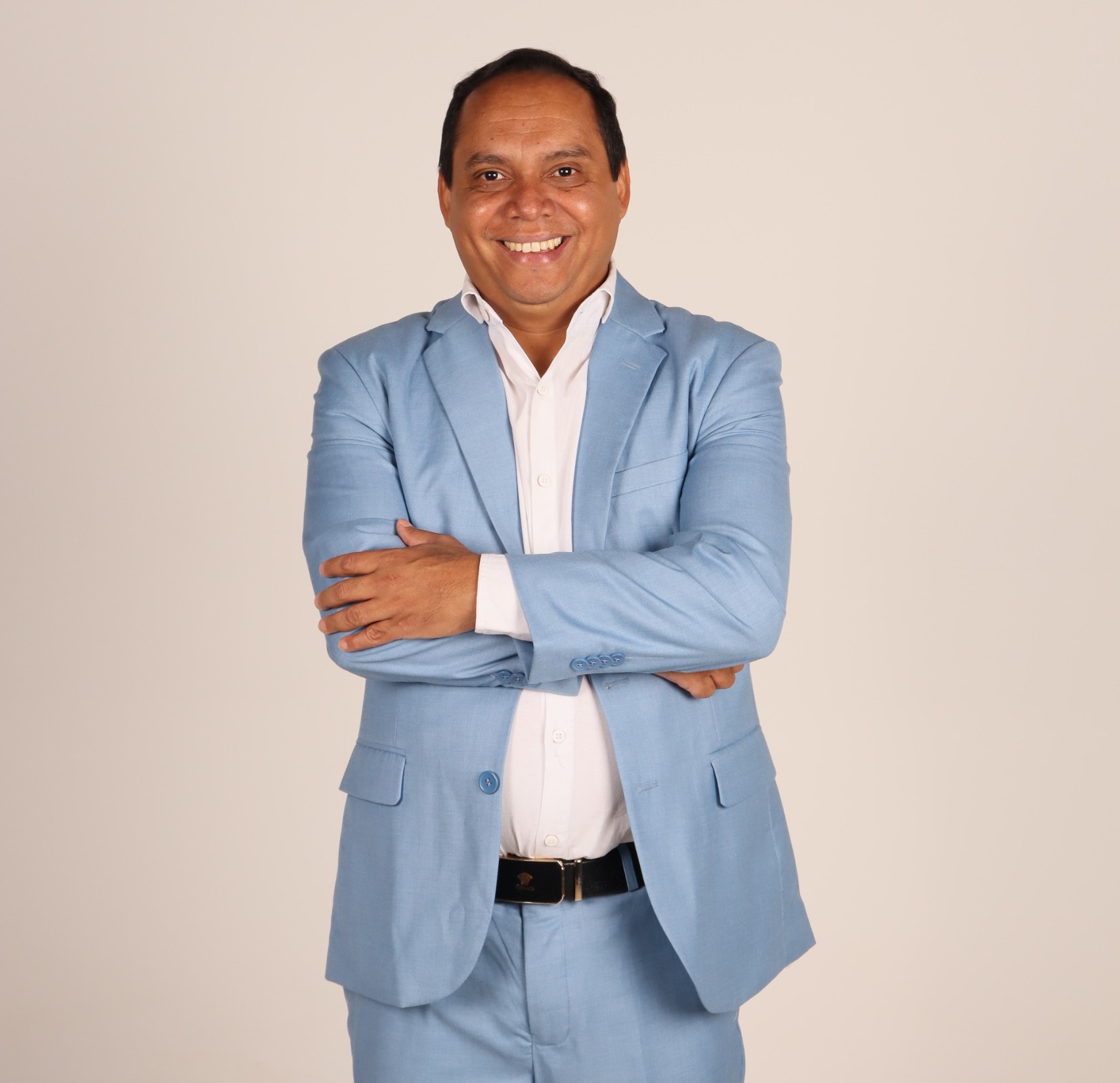 Foto oficial de Miguel da 26, candidato a Deputado Distrital